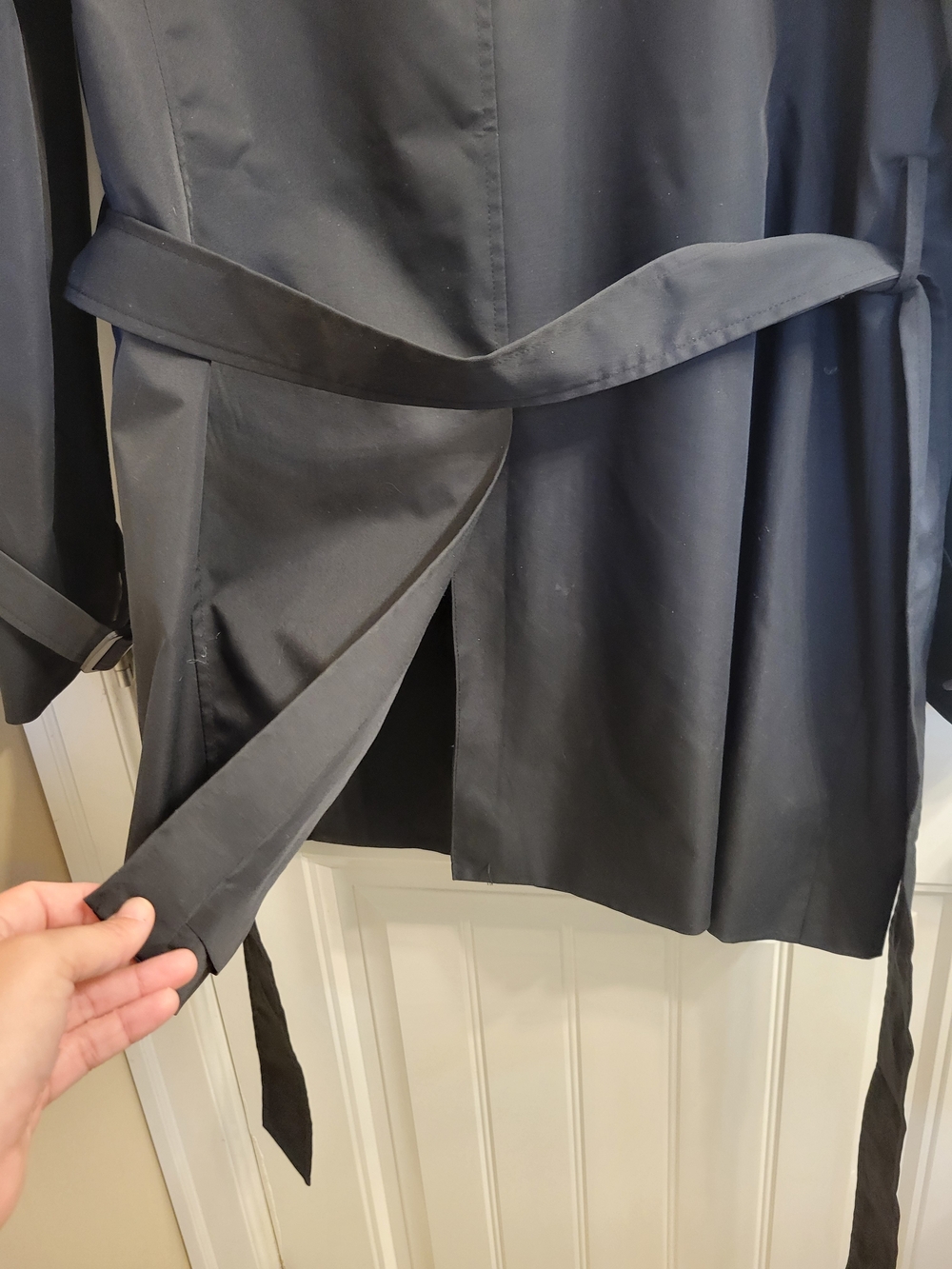 London Fog Double-Breasted Trench Coat - Picture 7 of 8